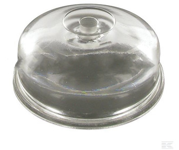 Glass Fuel Filter Bowl (10mm Hole)