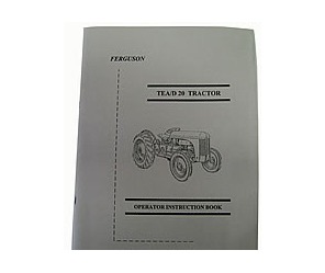 Owners Instruction Booklet -TEA