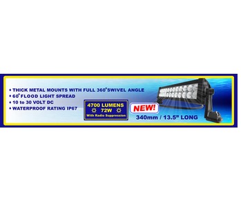 LED Lightbar 4700 Lumens 340mm long