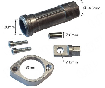 Cable - FEL Connector - Flat Flange for