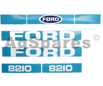 Decal Set Ford 8210