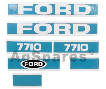Decal Set Ford 7710