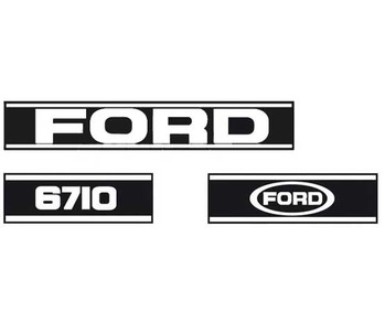 Decal Set Ford 6710