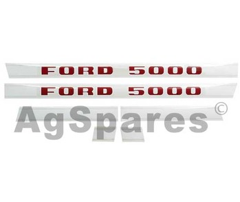 Decal Set Ford 5000 (5/68>)