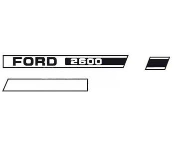 Decal Set Ford 2600