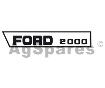 Decal Set Ford 2000 (>68)