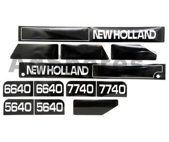Decal Set - F5640,6640,7740 from 11/95