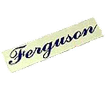 Badge Ferguson Metal Plate