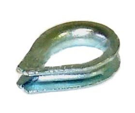 10MM COMMERC WIRE ROPE THIMBLE
